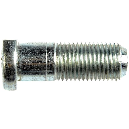 Dorman 610-398 M12-1.25 Non-Serrated Wheel Stud With Clip Head - 12.09mm Knurl, 34mm Len 610-398